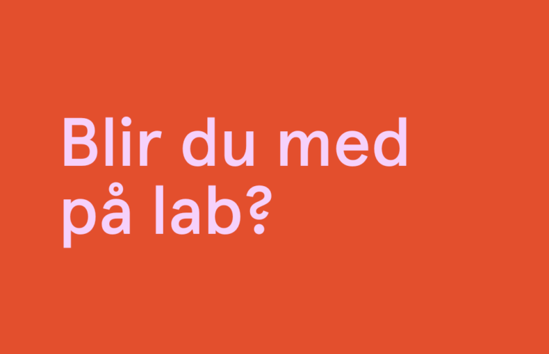 Open Call for deltaker til lab i Göteborg
